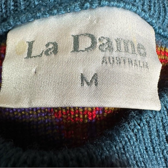 La Dame Australia Women’s Vintage Sweater. Size Medium - Picture 6 of 7
